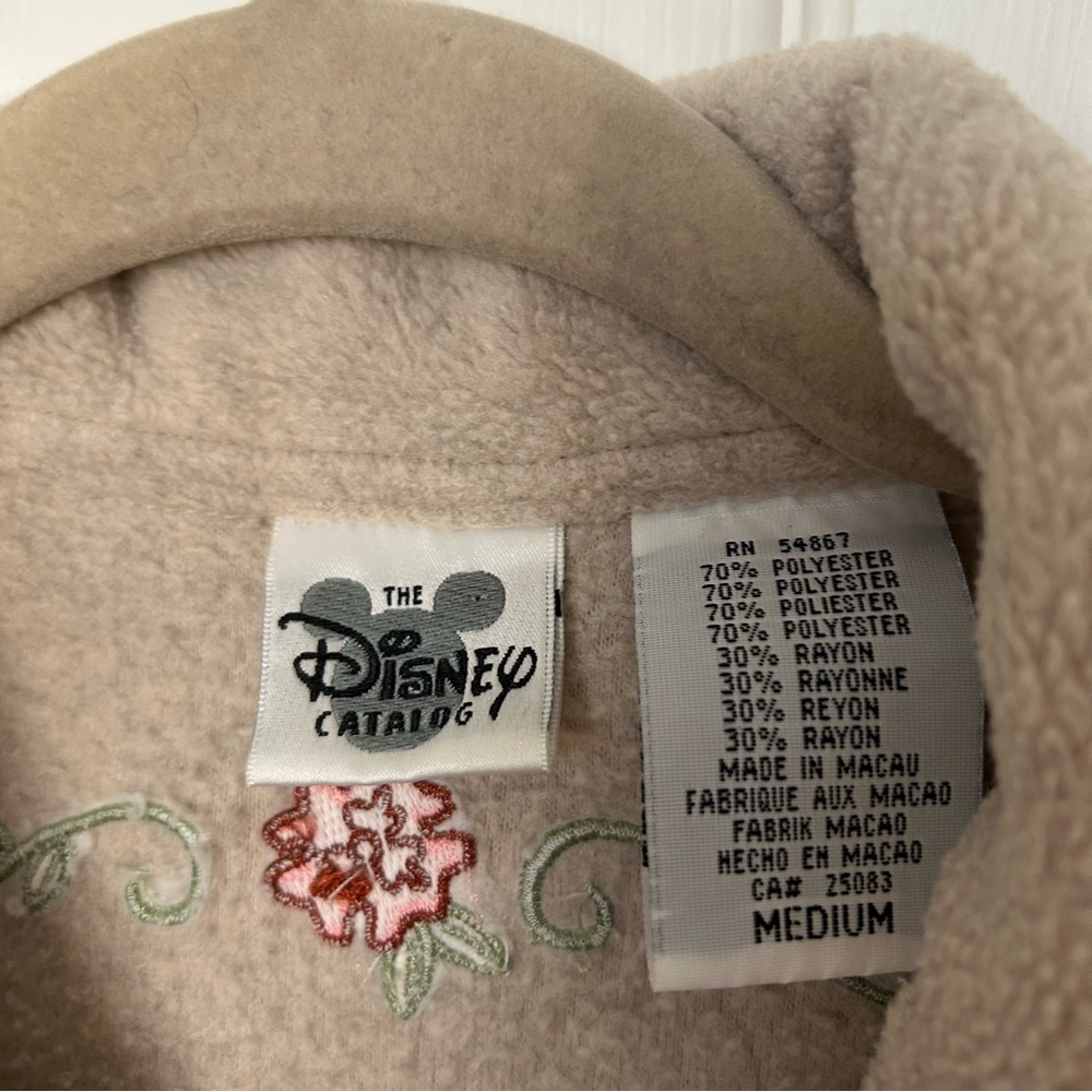 Disney Lady and the Tramp Vintage Fleece Jacket - Picture 4 of 9